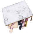 thumbnail image 4 of bedienty Makeup Pouch Multi-functional Marbling Design Art Lines Toiletries Organizer Travel to Use Zipper Design Washing Packet CAM01 11 1Set, 4 of 6