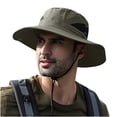 thumbnail image 1 of Besolor Men Women Sun Hat UV Protection Wide Brim Summer Hat Quick Dry Fishing Hat Foldable Outdoor Bucket Hat, 1 of 3