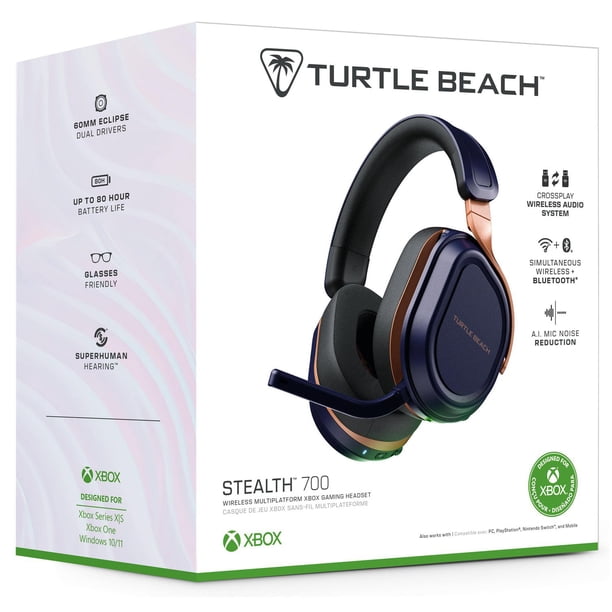 Turtle Beach® Stealth™ 700 – Cobalt Blue Xbox® Series X|S, Xbox