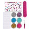 thumbnail image 2 of JoJo Siwa Glitter Nails - Glitter Manicure Kit with Custom Decals, 2 of 6