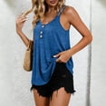 thumbnail image 2 of Sentmoon Hauts d'Entraînement pour Femmes T-Shirts pour Femmes Camisole à Col Rond Couleur Unie Plissée Mode pour Voyage & Vacances TTG, 2 of 7