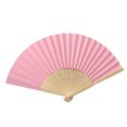 thumbnail image 1 of Binwennn Crepe Paper Flower Solid Fan Folding Folding Party Wedding Hand Dance Held Silk Pattern Color Tools & Home Improvement, 1 of 3