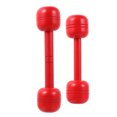 thumbnail image 4 of IFANLANDOR 2pcs Toddler Dumbbells Weights Set Red for Indoor Playtime, 4 of 8