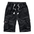 thumbnail image 1 of DPTALR Men's Plus Size Cargo Shorts Multi-Pockets Relaxed Summer Beach Shorts Pants, 1 of 5