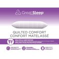 thumbnail image 1 of Great Sleep Pinsonic Quilted Pillow, 1 of 2