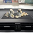 thumbnail image 1 of pitrice Poodle Dog Statue Animals Figurine Living Room Office Decoration Beige, 1 of 8