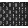 thumbnail image 4 of oneOone Cotton Flex Fabric Circle|Leaves & Paisley Block Print Fabric BTY 40 Inch Wide, 4 of 4