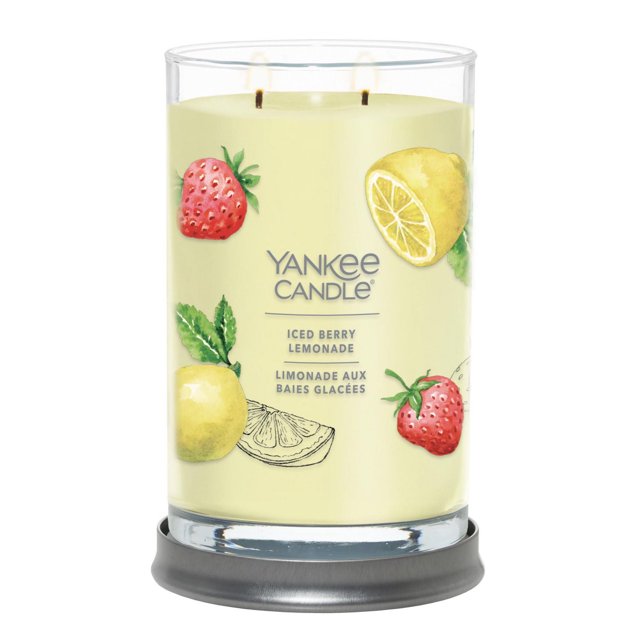 Bougie parfumée Yankee Candle Signature, bougie en pot format grand
