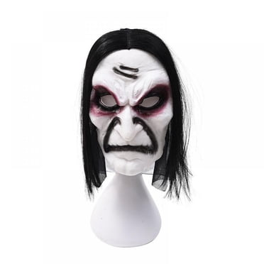 Greyghost Halloween Horror Zombie Face Cover, Latex Biochemical Monsters Face Cover Suit, For Cosplay Costume Party Halloween