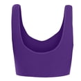 thumbnail image 4 of AherBiu Plus Size 2PCS Tank Tops for Women Full Coverage Padded Bras Push up Solid Color Bras Plain Basic Bralette, 4 of 5