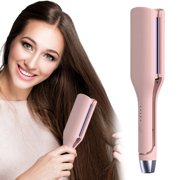 Hair Clippers Anti Scald Hair Crimper Wavy Hair Curler For Women Fast Heating Curling Wand Ceramic Hair Crimper Hair For Wide Deep, Hair Clippers for Women