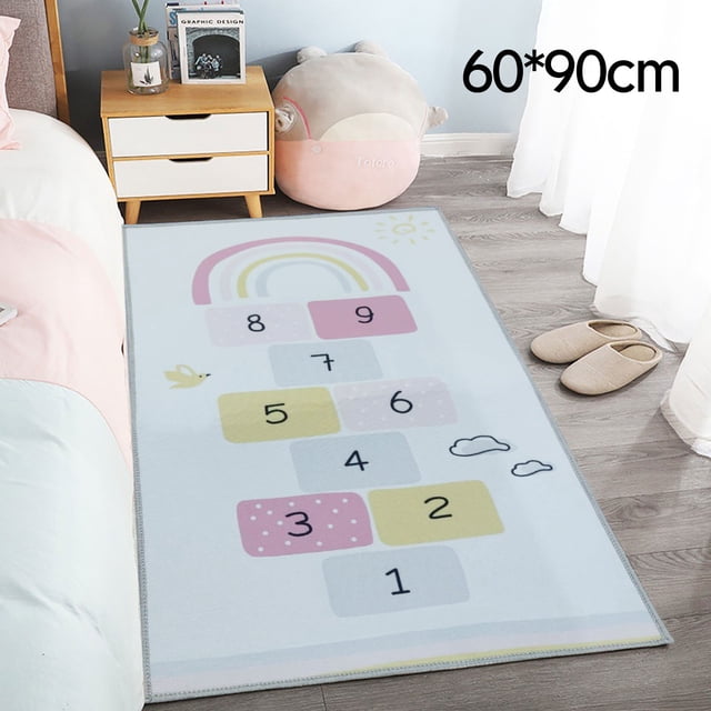 Lovely Jumping House Carpet Slip Mat Children Play Climbing Mat Interesting Car