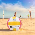 thumbnail image 3 of Élasticité Résistant pour Jouer au Volleyball Standard, Volleyball, pour Entraînement Professionnel Intérieur Extérieur Compétition Générale Rose, 3 of 8