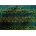 thumbnail image 4 of oneOone Cotton Silk Fabric Floral & Chevron Block Printed Craft Fabric BTY 42 Inch Wide, 4 of 4