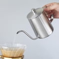 thumbnail image 2 of Easyworkz Bouilloire à Col de Cygne pour Café Filtre 20 oz en Acier Inoxydable, Cafetière à Main, Argent Brossé, 2 of 6