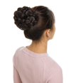 thumbnail image 3 of Véritable Chignon Naturel à Cordon, Bouclé et Désordonné, Postiche Chouchou, Extensions de Cheveux Updo, 3 of 6