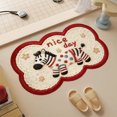 thumbnail image 3 of Bath Mats for Bathroom,Bathroom Rugs and Mats Luxurious Soft Long Pile Microfiber, Absorbent Non-Slip Shower Mat for Hotel Spa, 3 of 6