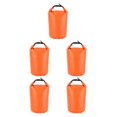thumbnail image 2 of Transemion Waterproof Dry Bag Roll Top Dry Compression Sack for Rafting Boating Hiking Camping 75L orange 8L 5Set, 2 of 6