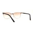 thumbnail image 2 of Mens 90s Fashion Metal Rim Rectangle Bifocal Light Sunglasses Reader Gold +2.75, 2 of 4
