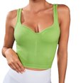 thumbnail image 2 of LSLJS Women's Button V-Neck Neck Tank Top, Womens Camisole Tank Tops, 2 of 7