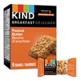 thumbnail image 1 of KIND Breakfast Bars, Peanut Butter, (50g), Box of 8 Bars, 1 of 5