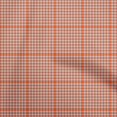 thumbnail image 1 of oneOone Cotton Silk Orange Fabric Houndstooth Craft Projects Decor Fabric Printed By The Yard 42 Inch Wide, 1 of 4