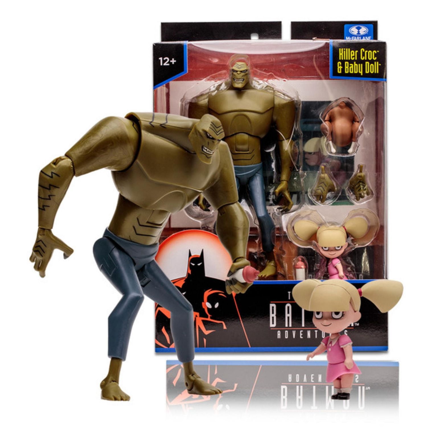 Killer Croc & Baby Doll -The New Batman Adventures-6" Figure