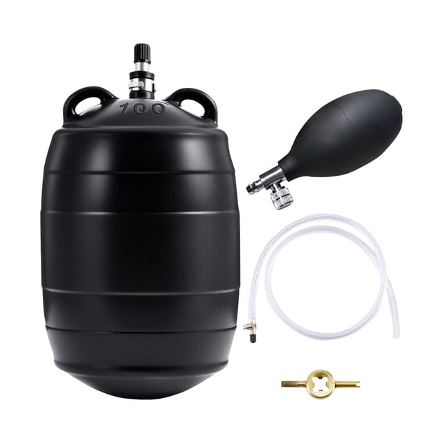 GROWTH TANK Inflatable Tube Plug ,with Hand Inflatable Ball ,Practical Premium Easy to Use Repair Effective Rubber Plumbing Test Plug 15cmx9.8cm