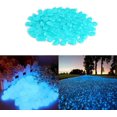 thumbnail image 2 of Glow in The Dark Rocks and Stones for Garden, Pond, and Indoor/Outdoor Decor - Luminous Pebbles, 2 of 5