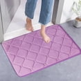 thumbnail image 1 of Dvkptbk Rugs Ultra Absorbent Non-Slip Memory Foam Machine Washable Soft Velvet Bath Mats Floor Mat Easier to Dry for Bathroom Floor Bath Mats Bath Rugs Bathroom Decor, 1 of 9