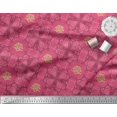 thumbnail image 3 of Soimoi Cotton Duck Fabric Filigree Damask Print Sewing Fabric Yard 42 Inch Wide, 3 of 3