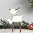 thumbnail image 4 of Christmas Reindeer Decor Table, Christmas Decor - Christmas Deer Festival Mood Decoration Desktop Christmas Tree Decoration Scene Decoration Props Home Decoration Deer Doll Gift, 4 of 6