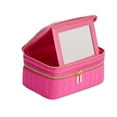 thumbnail image 2 of Conair Neon Pink Train Case with Mirror, 2 of 3