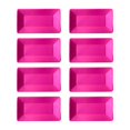 thumbnail image 4 of 8 Pieces Disposable Plates Durable Party Paper Plates for Cafe Dining Baking Rose Red, 4 of 8