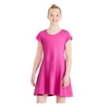 thumbnail image 1 of George Girls' Short-Sleeve Skater Dress, 1 of 6