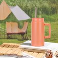 thumbnail image 4 of TIMIFIS Stainless Steel Insulated Mug Large Capacity Stainless Steel Straw Insulated Travel Mug with Leak Proof Lid and Handle Capacity 1500Ml Kitchen Gadgets, 4 of 6
