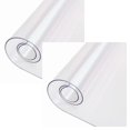 thumbnail image 1 of Oleegame Napperon 2 Pcs 1 mm d'Épaisseur, Résistant à l'Huile, Nappe Transparente, Protège-Table pour Table de Salle à Manger, Nappe Transparente, Tapis de Protection, Protège-Bureau, Déco Maison (40*60 cm) Transparent, 1 of 9