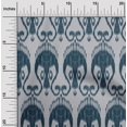 thumbnail image 1 of oneOone Cotton Poplin Fabric Swirl Ikat Decor Fabric Printed BTY 42 Inch Wide, 1 of 4