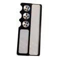 thumbnail image 2 of Decodeary Outil de Pointe de Queue de Billard Accessoires de Billard Outil de Réparation Tête de Club Plastique Noir 122x53mm, 2 of 5