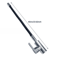 thumbnail image 3 of Robinet d'Eau de Cuisine Robinet Rotatif à 360° Pivotant Eau Flexible Flexible avec Pulvérisateur Robinet Rotatif Accessoire de Robinet Bras Rotatif Amélioré Bras Flexible pour Cuisine Salle de Bain et Cuisine en Cuivre, 3 of 4
