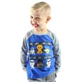 thumbnail image 1 of Star Wars Shirt Kids Toddler Chibi Characters Raglan T-Shirt (18 M), 1 of 4