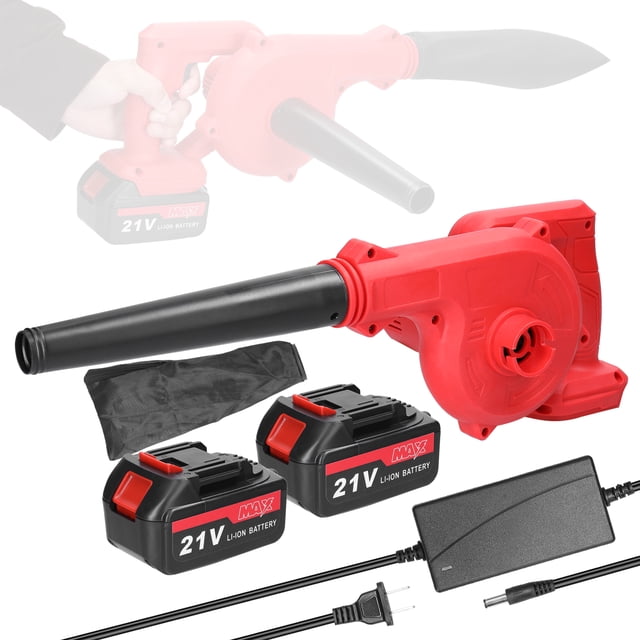 Amdohai High-Power Electric Blower Strong Wind Air Blower Stepless Speed Change Dust Removal Fan Handheld Lithium