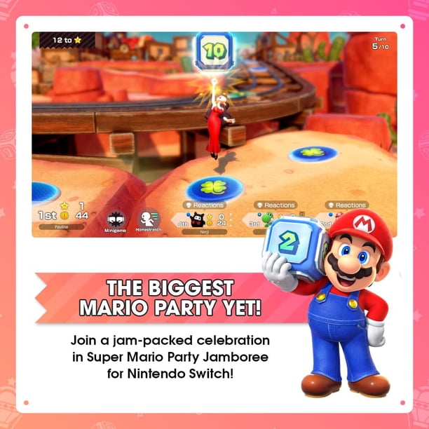 Super Mario Party Jamboree - Nintendo Switch Game - Walmart.ca
