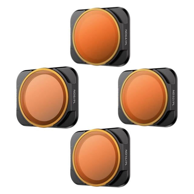 Milaget Optical Glass Lens Filters for Air 2S Camera Drone Quadcopter Accessory 4Pc 4Pc ND-PL 8 16 32 64