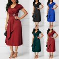 thumbnail image 3 of EIMELI Womens Plus Size Maxi Cocktail Party Wedding Evening Formal Midi Long Dresses, 3 of 4