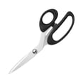 thumbnail image 2 of weibbin Scissors Plastic Handle Stainless Steel Large Size Scissors Household Office Fabric Leather Cutting, 2 of 9