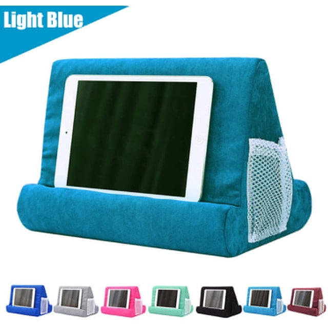 Oreiller Doux Support d'Oreiller pour Tablette pour Ipad Support Support de Téléphone pour Tablette à Angles Multiples Support pour les Genoux Support de Téléphone Mobile