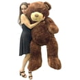 thumbnail image 2 of Giant 5 Foot Teddy Bear 60 Inch Soft Brown Oversized Big Plush Teddybear, 2 of 10