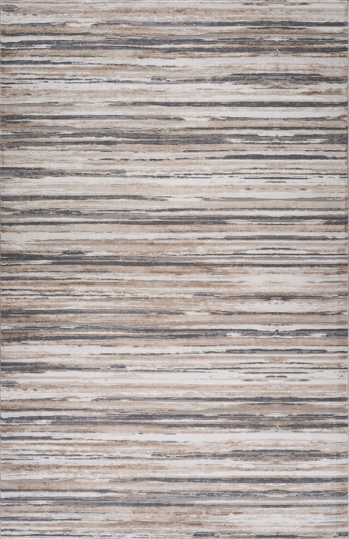 Tapis d'interieur Rug Branch Atlas Lines, beige gris, abstrait - Salon, chambre, salle a manger et cuisine