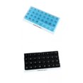 thumbnail image 1 of Milaget 2Pcs Monthly Pill Organizer Pill Planner 31 Day Week Moisture-Proof Travel, 1 of 9